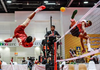 ตะกร้อ ไทยไล่หวดคู่แข่งกระเจิง ประเดิมสนามศึกคิงส์คัพ 2019