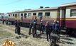 ตู้เสบียงรถไฟตกราง ที่สถานีรถไฟเชียงใหม่