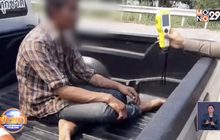 ลุงเมาเหล้าขับรถตกข้างทาง คุยโวดื่มยันเช้าเป็นเรื่องปกติ