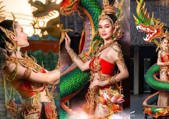 เปิดตัว ชุดประจำชาติไทย ที่จะใช้ประกวดบนเวที Miss Chinese World 2021