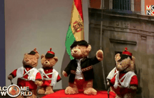 พิพิธภัณฑ์ในโบลิเวียเล่าประวัติศาสตร์ผ่านตุ๊กตาหมี