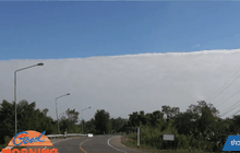 ตะลึง!เมฆครึ่งฟ้าปกคลุมทั่วเมืองน่าน