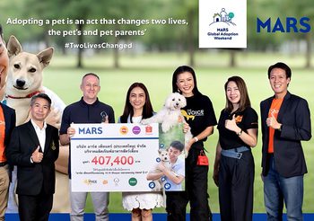 มาร์ส ประเทศไทย ส่งมอบอาหารสัตว์เลี้ยง 58,200 มื้อ พร้อมสานต่อโครงการ SWAP ปีที่ 5 เพื่อสนับสนุนคุณภาพชีวิตสัตว์เลี้ยงและสิ่งแวดล้อม