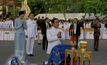 กิจกรรมวันแม่บริเวณพระลานพระราชวังดุสิต