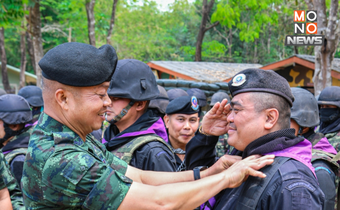 มทภ.2 เยี่ยมให้กำลังใจทหารช่องบก-เนิน 500 อุบลฯ ลั่นพร้อมปกป้องอธิปไตยเต็มกำลัง