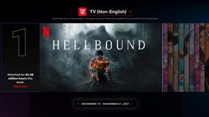 ทัณฑ์นรก (Hellbound)โลกใบใหม่สุดระทึกขวัญที่รังสรรค์โดยฝีมือผู้กำกับมือฉมัง ยอนซังโฮ ทะยานติดชาร์ต Global TOP 10 TV