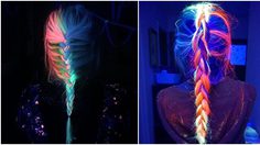 เฟี้ยวฟ้าว!! เทรนด์แฟชั่นสีผม เรืองแสงในที่มืด เจ๋งมากๆเลย