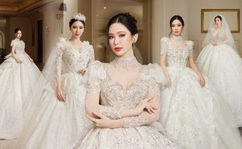 10 ชุดแต่งงาน แรงบันดาลใจจากเจ้าหญิงแห่งราชวงศ์ยุโรป คอลเลกชันพิเศษแห่งปี “European Royalty”