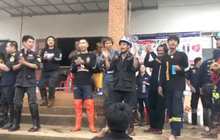 อาสาสมัครสกัดน้ำเข้าถ้ำหลวง ดีใจปิดภารกิจ