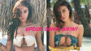 เทรนด์ใหม่ บิกินี่อัพไซด์ดาวน์ ใส่บิกินี่กลับหัว รียูสของเดิมแก้เบื่อ เพิ่มเติมคือเซ็กซี่ไปอีก