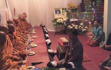 ครอบครัว ผอ.อ้อย ทำพิธีบำเพ็ญกุศลศพ
