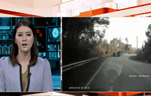 รถพ่วงแหกโค้งตกเหวถนนแม่สะเรียง-เชียงใหม่