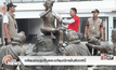 เตรียมซ่อมรูปปั้นพระอภัยมณีภายในสัปดาห์นี้
