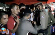 หวิดชุลมุน! “ไมค์ ระยอง” นำกลุ่มการ์ดผลักดันตำรวจ