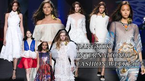 ดีไซเนอร์ไทย 25 แบรนด์ร่วมรังสรรโชว์ BIFW 2017 โทนขาว แดง น้ำเงิน เน้นความเป็นไทย