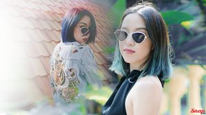 พลอย หอวัง กับไอเทมสุดเฟี้ยว แว่นตา Cat eye แค่นี้ก็เปรี้ยวซ่าได้ไม่ยาก