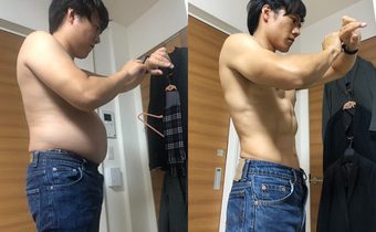 หนุ่มญี่ปุ่น ลดพุงสำเร็จ ด้วยการออกกำลังกาย 4 นาทีทุกวัน ในเวลา 5 เดือน