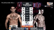 คู่ที่ 6 SUPERFIGHT : แสงมณี แสงมณีมวยไทยยิม VS. วิคเตอร์ คอเนซ่า
