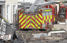 จับ 2 โจรขับรถดับเพลิงพุ่งชนบ้านในไอร์แลนด์เหนือ