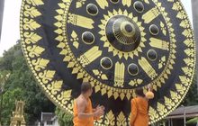 ไอเดียเก๋ สร้างฆ้อง-ระฆังยักษ์ กระตุ้นคนเข้าวัด
