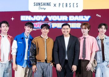 Sunshine Dairy เปิดเกมใหญ่ ดึง PERSES เสิร์ฟเอเนอร์จี้ ในงานแถลงข่าว “Enjoy Your Daily With PERSES” พร้อมประกาศขึ้นแท่นพรีเซนเตอร์อย่างเป็นทางการ