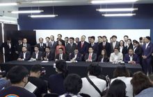 “พิธา” นำทัพ 55 อดีต ส.ส.อนาคตใหม่ แถลงซบ “พรรคก้าวไกล”