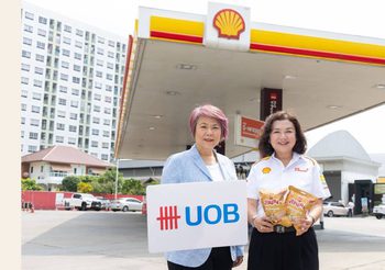 ยูโอบี ประเทศไทย จับมือ เชลล์ มอบสิทธิพิเศษสำหรับผู้ใช้รถกับแคมเปญเติมน้ำมันสุดคุ้มสำหรับผู้ถือบัตรเครดิตยูโอบี