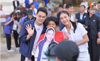 “ไชยชนก” ลงพื้นที่ช่วย “ไอเดียร์–สุชาดา” เลขาฯ คนทำงานจริง แม้ท้องก็ทำงานถึงวันคลอด