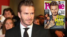 เดวิด เบคแฮม หนุ่มเซ็กซี่ ที่สุดในโลก ที่ยังมีชีวิตอยู่ ปี 2015