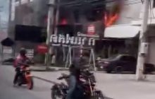 ไฟไหม้ร้านขนมจีนชื่อดัง จ.พะเยา คาดเสียหายไม่ต่ำกว่า 3 ล้านบาท