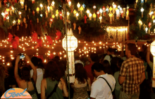 เทศบาลเมืองดอกคำใต้จัดแห่กระทงยิ่งใหญ่