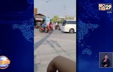 นักศึกษาอาชีวะ ไล่ทำร้ายคู่อริต่างสถาบัน