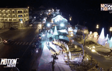 ประดับไฟแสงสีแลนมาร์คริมโขง รับเคาดาวน์