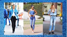 มิกซ์แอนด์แมทช์ เสื้อผ้ายีนส์ แฟชั่น double denim ร้อนแค่ไหนก็ใส่ได้