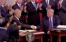 สหรัฐ-จีน ลงนามข้อตกลงการค้าเฟส1