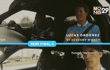 แข้งเรือใบประลองแข่งดริฟท์รถ