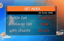 ภาพรวมตลาดหุ้นไทยวันนี้  (26 มีนาคม)