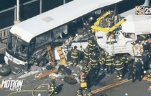 อุบัติเหตุรสบัสชนรถสะเทินน้ำสะเทินบกในสหรัฐฯ