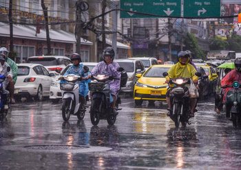 อุตุฯ ประกาศเตือนฝนตกหนักถึงหนักมาก บริเวณภาคใต้ ภาคตะวันออก