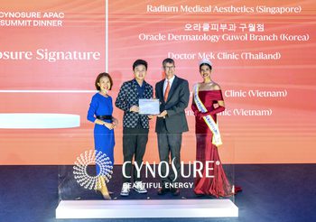 Doctor Mek Clinic ยืนหนึ่งวงการความงามไทย เป็นตัวแทนบินลัดฟ้าคว้ารางวัล Cynosure Signature ที่สิงคโปร์