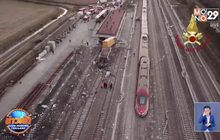 เกิดเหตุรถไฟตกรางในอิตาลี