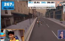 ​นักปั่นไทยร่วมศึกจักรยานออนไลน์ “ปั่นในบ้านต้านโควิด”