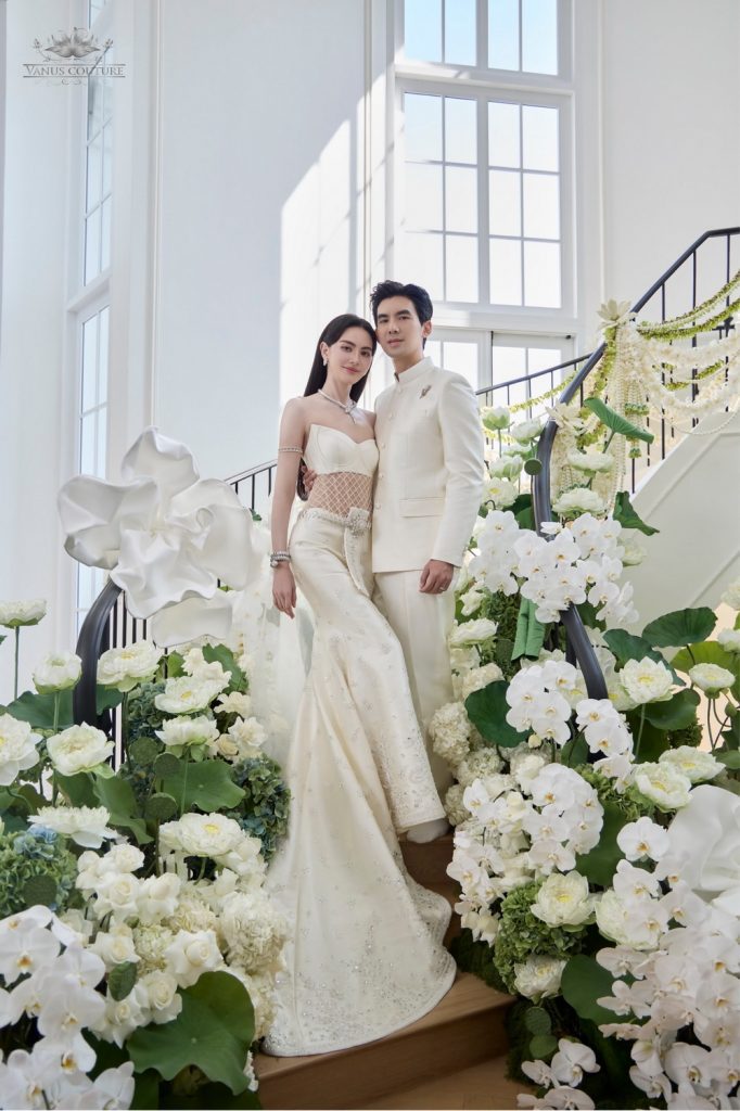 ชุดแต่งงานดารา