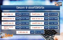 5 ปี “ทีวีดิจิทัล” จาก 24 เหลือ 15 ช่อง