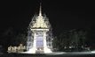 สั่งป้องกันน้ำท่วมพระเมรุมาศจำลอง จ.อ่างทอง
