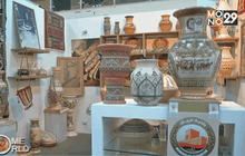 นิทรรศการหัตถกรรมและชุดประจำชาติลิเบีย