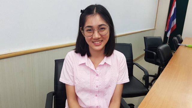 นางสาวปณิดา เพชรไพรินทร์ ปณิดา เพชรไพรินทร์ อันดับ 8 แอดมิชชัน 61