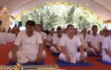 พิธีปลงผมนาคโครงการบรรพชาอุปสมบทเฉลิมพระเกียรติ