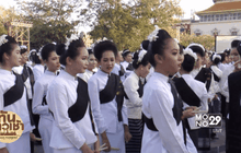 ฟ้อนเทียนแสดงความอาลัยในหลวง ร.9