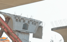 เร่งช่วยเหลือผู้บาดเจ็บ จากเหตุสะพานถล่ม